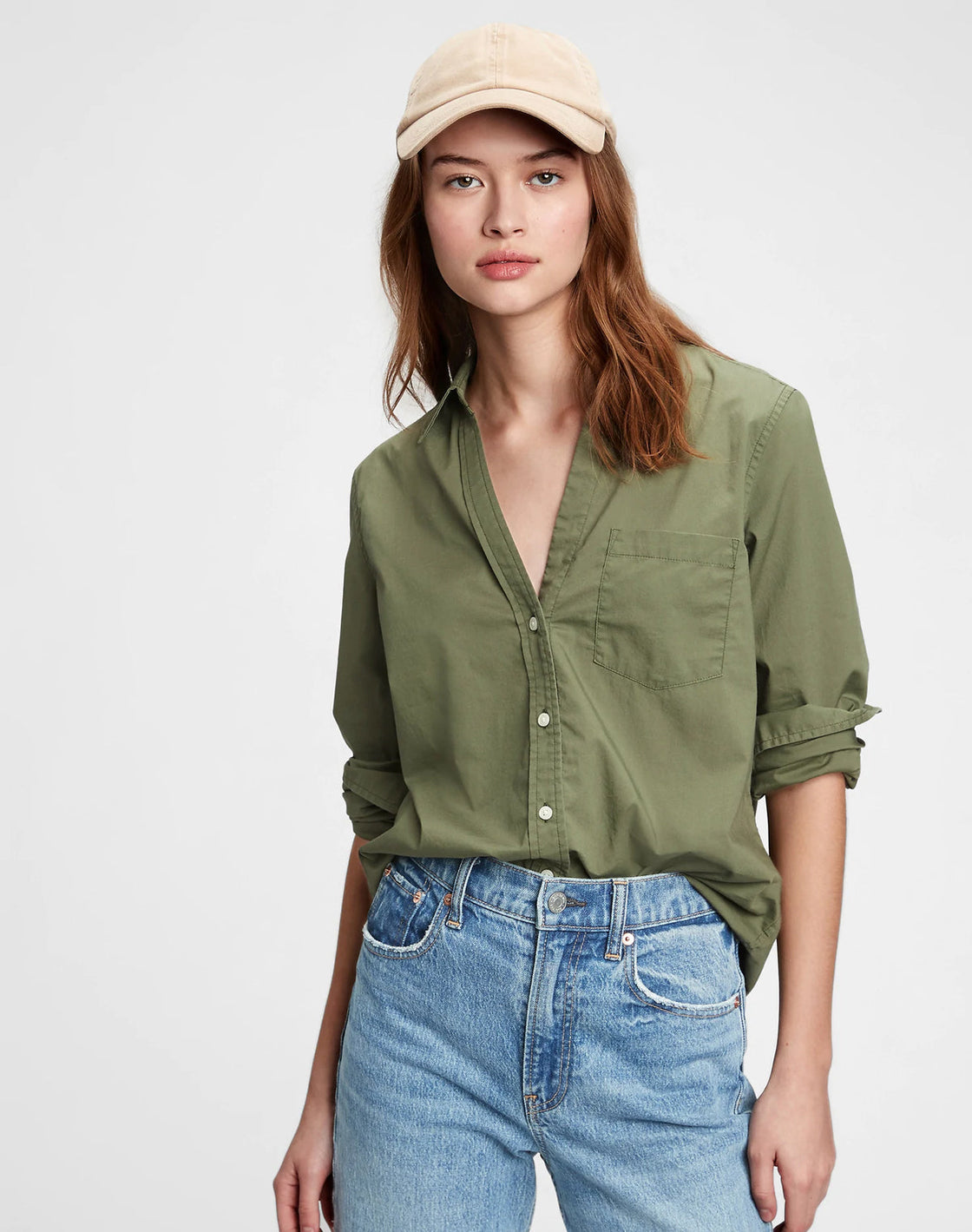 Levi's essential western denim shirt