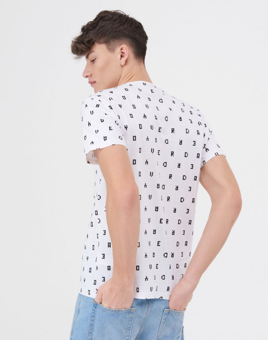 Polka dot short sleeve shirt