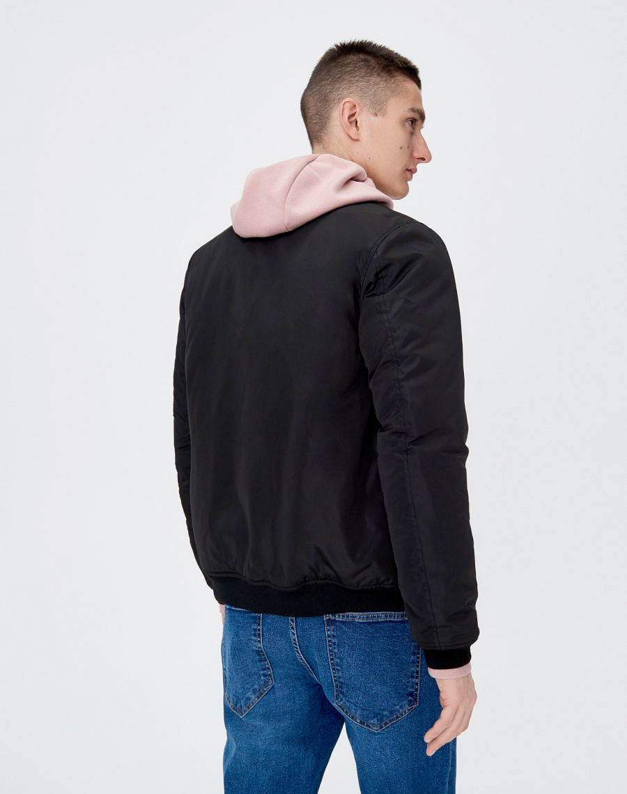 Black Bomber Jacket